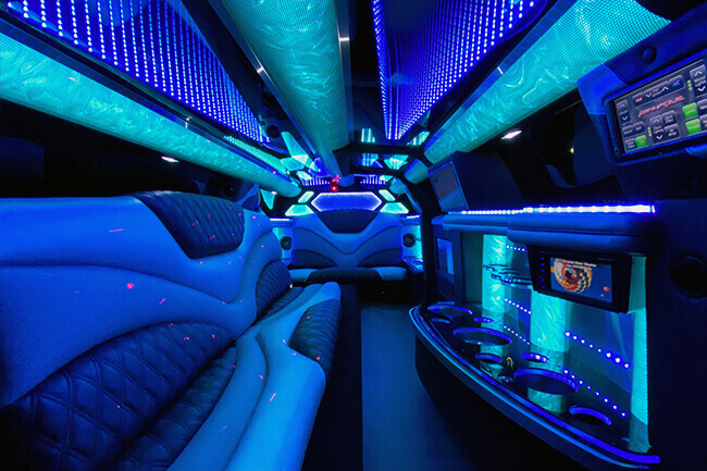 Dodge Charger with jet door limo