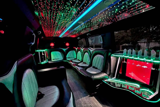 Mercedes Metris with mirrored ceiling